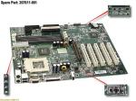 Motherboard (system board) with IEEE-1394 (FireWire) – Does not include Pentium III processor