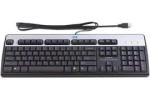 USB Windows basic keyboard assembly (Silver and Carbonite Black) – Has attached 1.8m (6.0ft) cable (Poland)