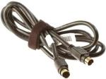 S-Video cable – Mini-DIN connectors on both ends, 1.5m long