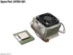 Intel Pentium 4 processor – 1.40GHz (Willamette, 400MHz front side bus, 256KB Level-2 cache, Socket 423) – Includes heat sink with attached cooling fan