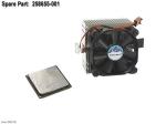 Intel Pentium 4 processor – 1.70GHz (Willamette, 400MHz front side bus, 256K Level-2 cache) – Includes heat sink with attached cooling fan