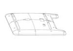 Apple Rear Cover Assembly for Apple Cinema Display 20 ADC A1038